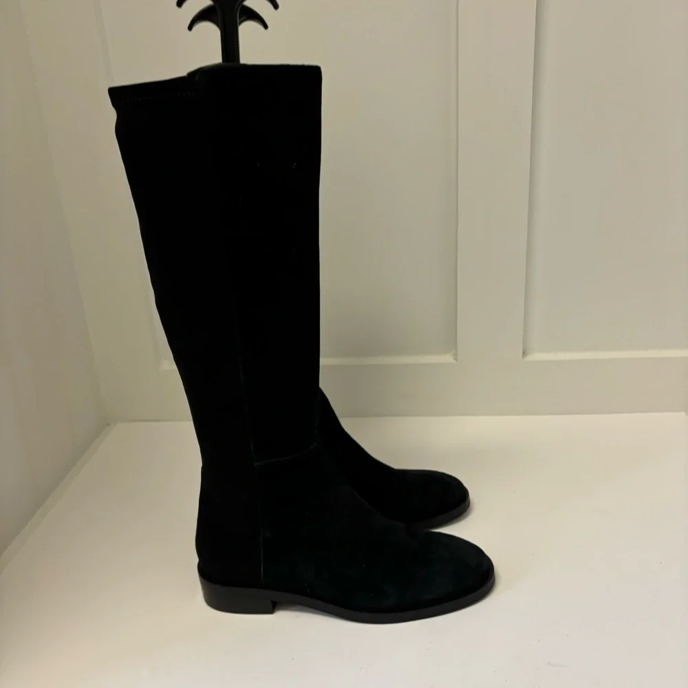 Stuart‎ Weitzman keelabd Knee High Boots Suede Sz 4.5